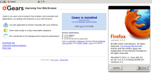 Gears and Firefox 3.5.5 on Slackware 64