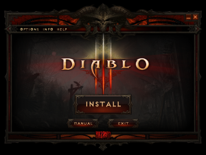 Graphical Diablo III installer